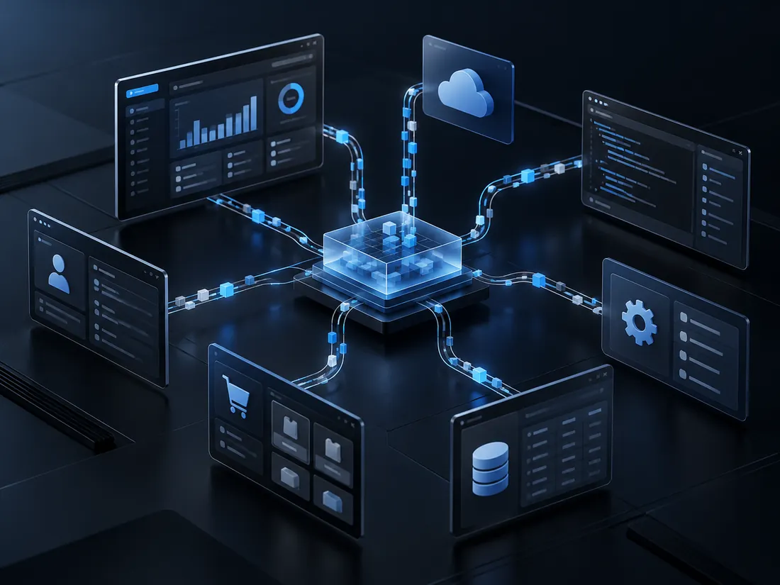 Aplicaciones y servicios de software conectados mediante integraciones